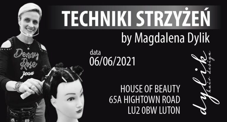 strzyżenia szkolenie Anglia - Magda Dylik